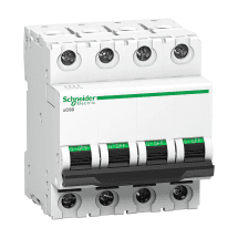 Schneider Electric 6 Amp - 63 Amp AC Miniature Circuit Breakers - xC60 (4 Pole & B Curve)