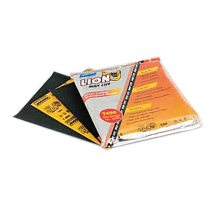 Norton Lion 225 x 275 mm / 60 - 1000 Grit Max Life Waterproof Sheets