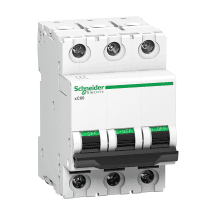 Schneider Electric 1 Amp - 63 Amp AC Miniature Circuit Breakers - xC60 (3 Pole & C Curve)