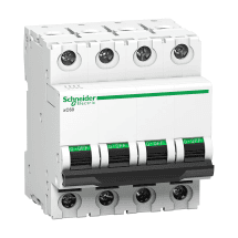 Schneider Electric 1 Amp - 63 Amp AC Miniature Circuit Breakers - xC60 (4 Pole & C Curve)