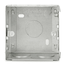 Schneider Electric 0.8 mm Thickness Metal Boxes For Indian Format Ranges