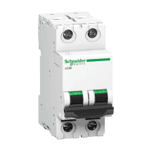Schneider Electric 1 Amp - 63 Amp AC Miniature Circuit Breakers - xC60 (2 Pole & D Curve)