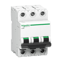 Schneider Electric 1 Amp - 63 Amp AC Miniature Circuit Breakers - xC60 (3 Pole & D Curve)