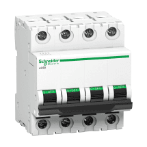 Schneider Electric 2 Amp - 63 Amp AC Miniature Circuit Breakers - xC60 (4 Pole & D Curve)