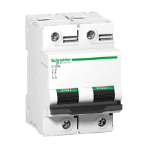 Schneider Electric 80 Amp - 125 Amp AC Miniature Circuit Breakers - C120 (2 Pole & C Curve)
