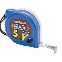 Freemans 3Mtr - 5Mtr Max Steel Tapes With/Without Belt Clip