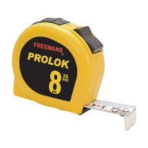 Freemans 3Mtr - 10Mtr Prolok Steel Tapes With Belt Clip