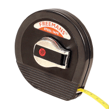 Freemans 10Mtr - 50Mtr Steel ABS Case With Claw