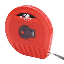 Freemans 10Mtr - 50Mtr Fibre Glass Fibra Tapes