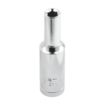 Hogert 6 mm - 21 mm, 3/8 Inch Sq. Drive Hexagon Socket (Long)