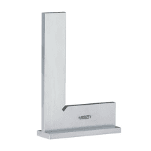 Insize 50 - 300 mm 90° Flat Edge Square with Wide Base