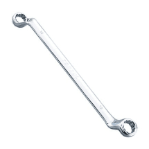Toptul 6 x 7 mm - 46 x 50 mm 75° Offset Double Ring Wrench (Mirror Polished)