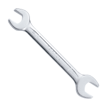 Toptul 4 x 5 mm - 55 x 60 mm Double Open End Wrench (Satin Chrome Finished)