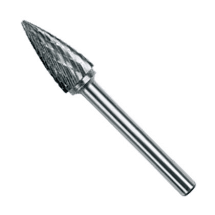 Totem 3.00 - 19 mm Tree Pointed End Tungsten Carbide Rotary Burrs