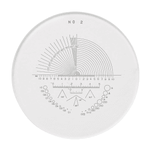 Mitutoyo Reticle No. 2 for Pocket Comparator, 183-142