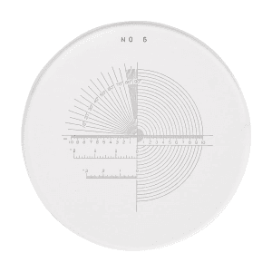 Mitutoyo Reticle No. 6 for Pocket Comparator, 183-146