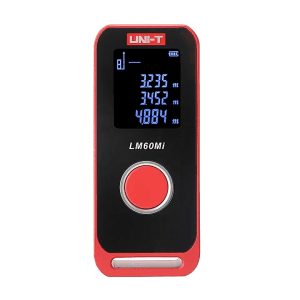 UNI-T 0.05 ~ 60 Mtr Mini Laser Distance Meter, LM60Mi