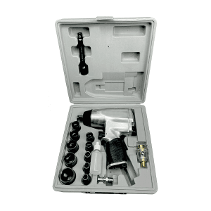 Ralli Wolf 1/2 inch Professional Air Impact Wrench Kit, IW-K007