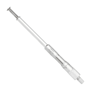 Mitutoyo 1 - 2 inch Non-rotating Spindle Type Groove Micrometer (Dia. 0.5 inch Flange), 146-233