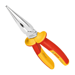 Bosch 8 inch / 200 mm VDE Straight Long Nose Plier, 1 600 A02 NE3