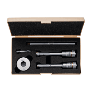 Mitutoyo 0.5 - 0.8 inch Three Point Holtest Internal Micrometer Set with Extension Rod (Pack of 8 Pcs), 368-917