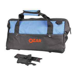 Ozar 450 x 230 x 300 mm / 18 Inch Hard Bottom, Closed Zip Top Tool Bag, APH-7697