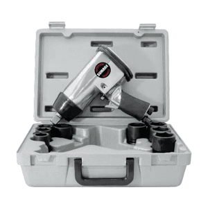 Sumake 677 Nm 3/8 Inch Twin Hammer Air Impact Wrench Kit (Pack of 14 Pcs), ST-5560K