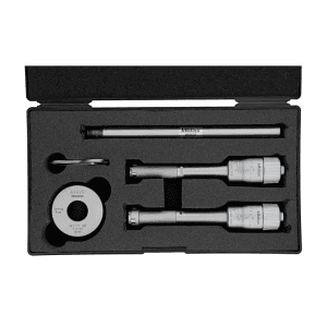 Mitutoyo 0.5 - 0.8 inch Type II Three Point Holtest Internal Micrometer Set with Extension Rod (Pack of 8 Pcs), 368-995