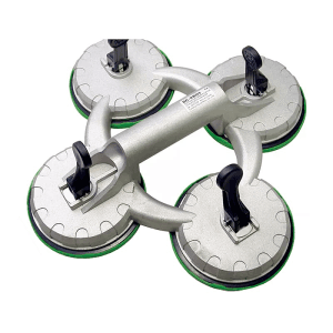Sumake 123 mm Four-grips Fix Style Chrom Plated Suction Cup, SC-9804