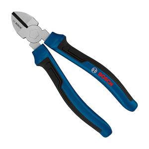 Bosch 160 mm / 6 inch Diagonal Side Cutting Plier with Multi-component Handle, 1 600 A03 9RD