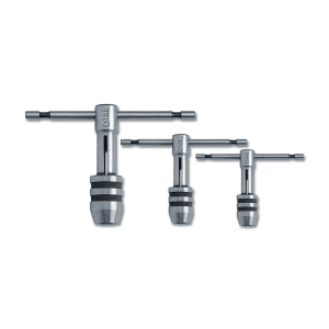 Ozar 3 Pcs T-Handle Tap Wrench With Solid Jaw, ATW-7070