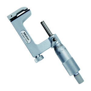 Mitutoyo 25 - 50 mm Interchangeable Anvil Type Uni-mike Micrometer with Ratchet Stop, 117-102