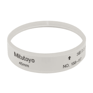Mitutoyo 45 mm (Dia.) / 0.2µm (Flatness) Optical Flat, 158-117