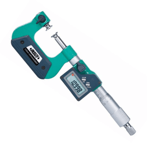 Insize 0 - 25 mm Digital Universal Micrometer with Tips, 3580-25A