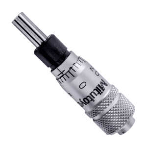 Mitutoyo 0.25 - 0 inch Miniature Micrometer Head without Clamp Nut (Reverse Reading), 148-210-10
