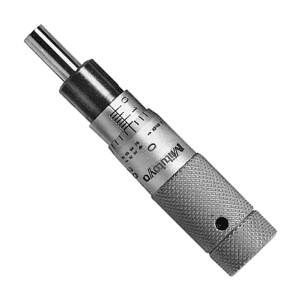 Mitutoyo 0 - 0.5 inch Zero Adjustable Thimble Micrometer Head without Clamp Nut, 148-501