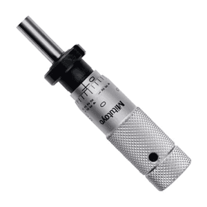 Mitutoyo 0 - 0.5 inch Zero Adjustable Thimble Micrometer Head with Clamp Nut, 148-507