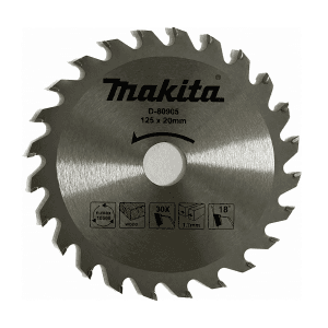 Makita 5 inch / 125 mm TCT Saw Blade For Wood (30 Teeth), D-80905