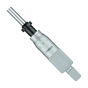 Mitutoyo 0 - 25 mm Medium-sized Micrometer Head with Clamp Nut, 150-191