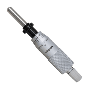 Mitutoyo 0 - 1 inch Medium-sized Micrometer Head with Clamp Nut (Spherical Spindle), 150-812