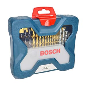 Bosch 40 Pcs Professional Blue X-Line Titanium Set, 2 607 017 512