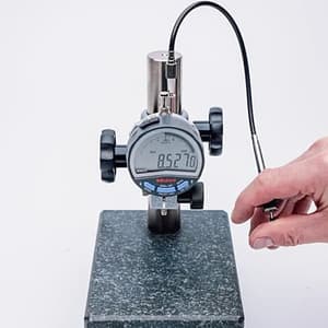 Mitutoyo 0 - 12.7 mm Absolute Digital Indicator with Flat Back Plate & Switchable Analog Bar Resolution (ID-C Series), 543-710B