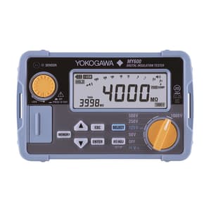 Yokogawa 1000V / 4000 MOhm Digital Insulation Tester, MY600