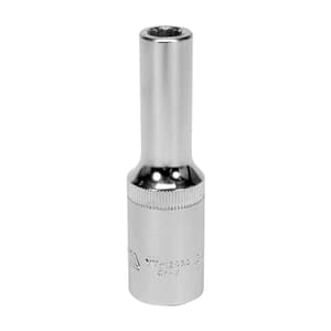 Yato 8 mm, 1/2 Inch Sq. Drive Bi-Hexagonal Deep Socket, YT-12930