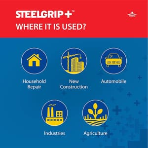 Steelgrip 2.5 Mtr PVC Insulation Tapes (Pack of 30 Pcs)