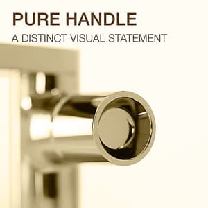 Kohler Composed Single Control Tall Basin / Lavatory Faucet With Side Handle In French Gold Finish, K-73159T-7-AF