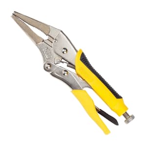 Stanley 9.5 inch Long Nose Locking Plier with Grip, 84-389-S