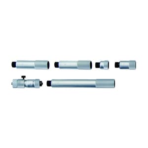 Mitutoyo 2 - 12 inch Mechanical Tubular Inside Micrometer with Extension Rods, 137-212