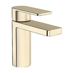 Kohler Parallel Single Control Basin / Lavatory Faucet Without Drain In French Gold Finish, K-23472IN-4ND-AF