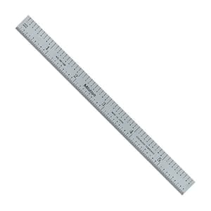 Mitutoyo 150 mm / 6 inch Fully-Flexible Steel Ruler (1/10 & 1/50 inch Graduation), 182-208